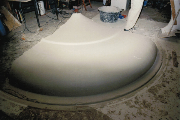 Leipzig - Herstellungen Unterseite Balkon Fassade